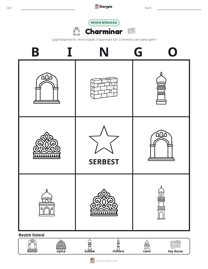 Resim Bingo