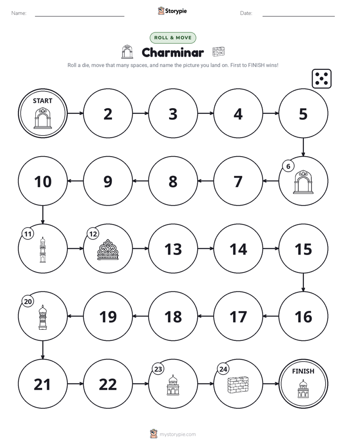 Roll & Move Game