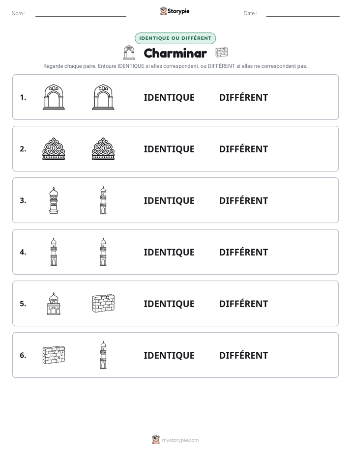 Identique ou Différent