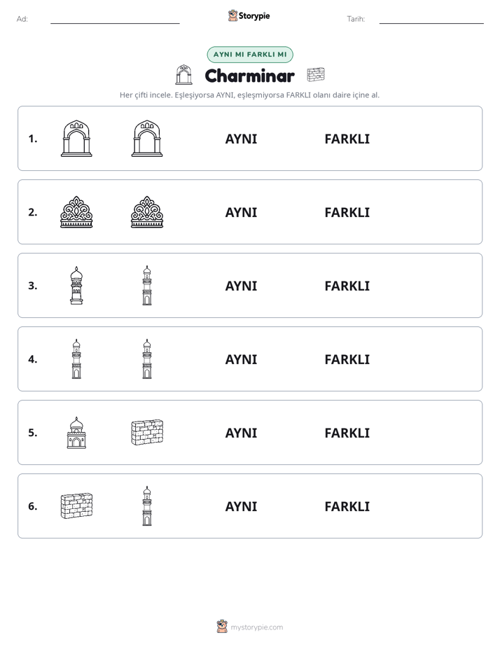 Aynı mı Farklı mı