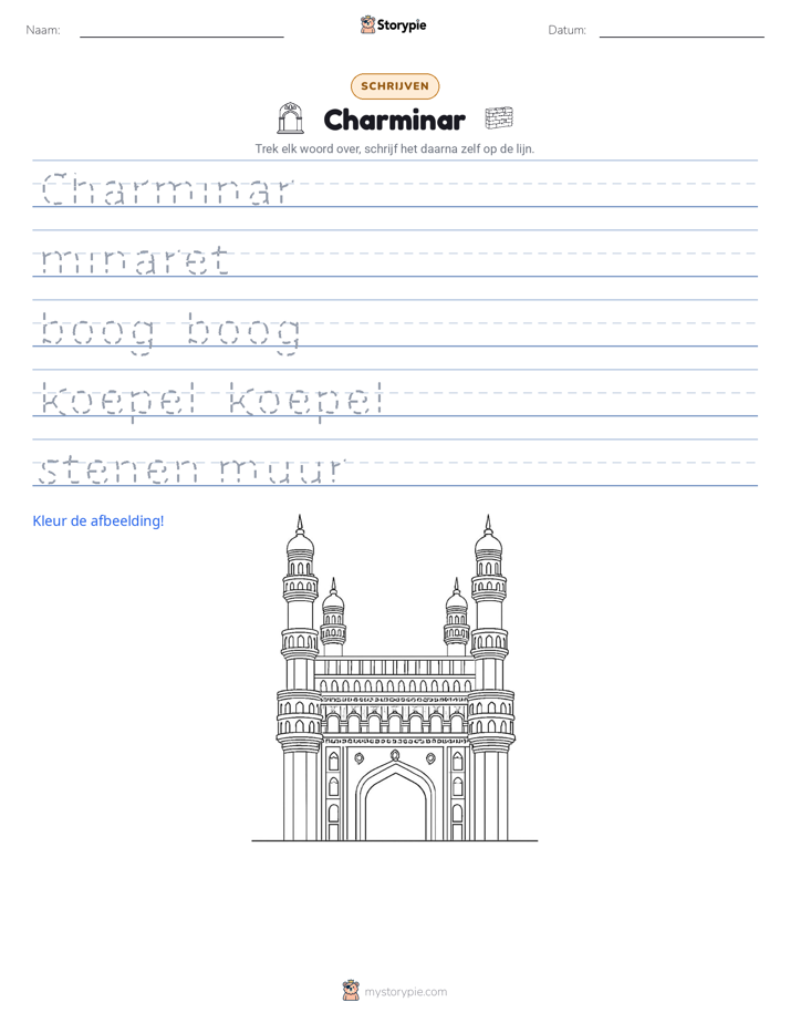 Schrijf Oefening