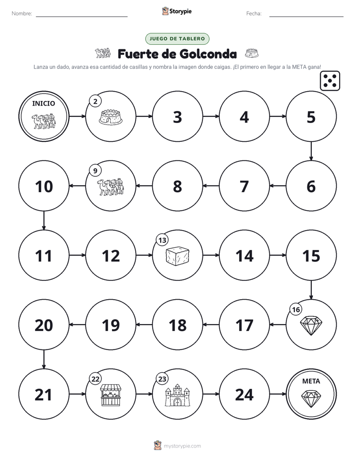 Juego de Rueda y Avanza