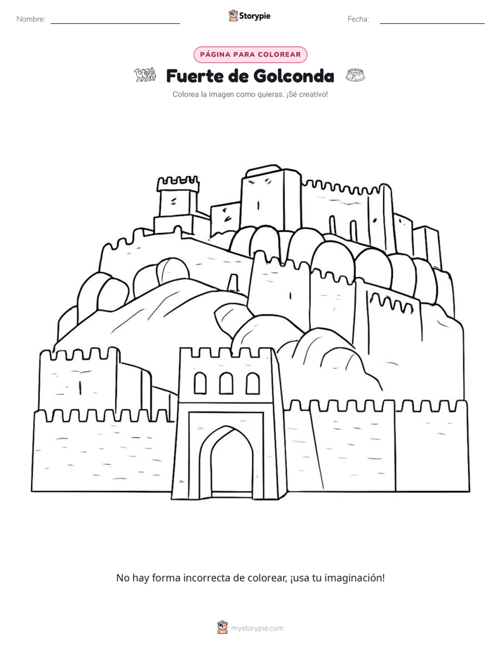 Página para Colorear