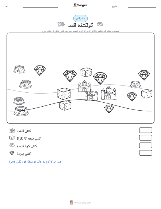 گنتی کا منظر