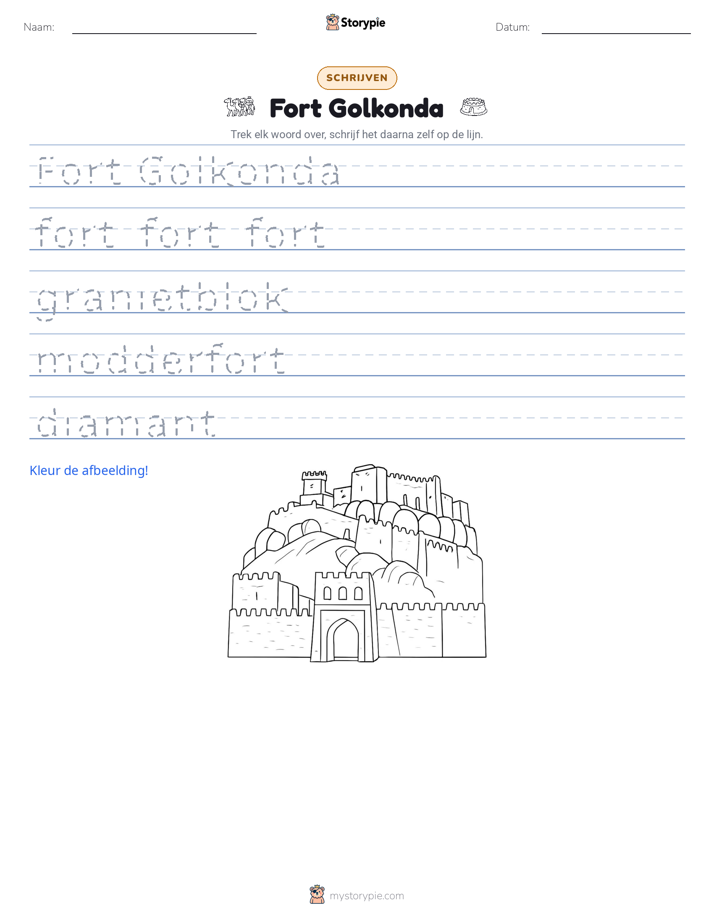 Schrijf Oefening