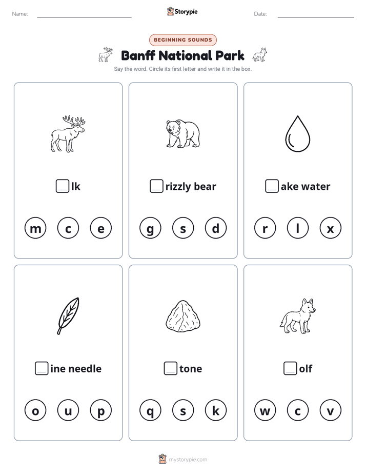 Beginning Sounds