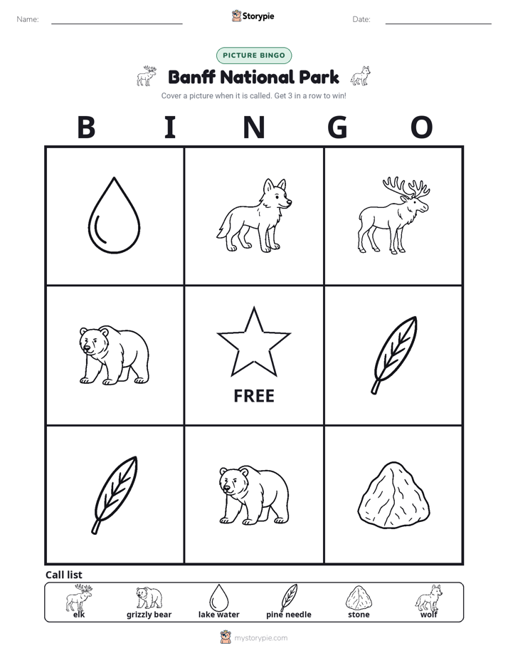 Picture Bingo