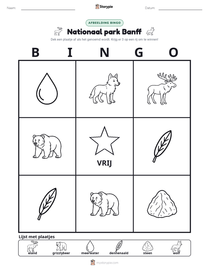 Afbeelding Bingo