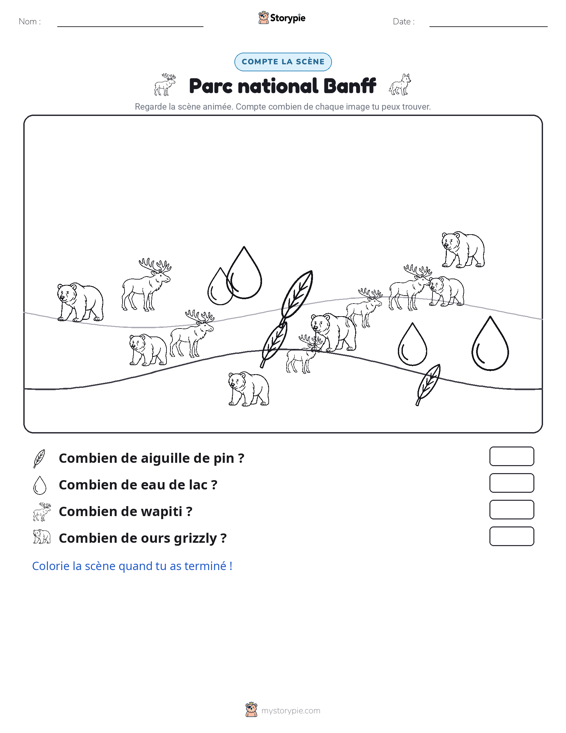 Scène de Comptage