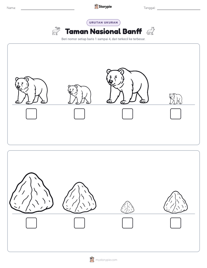 Urutan Ukuran
