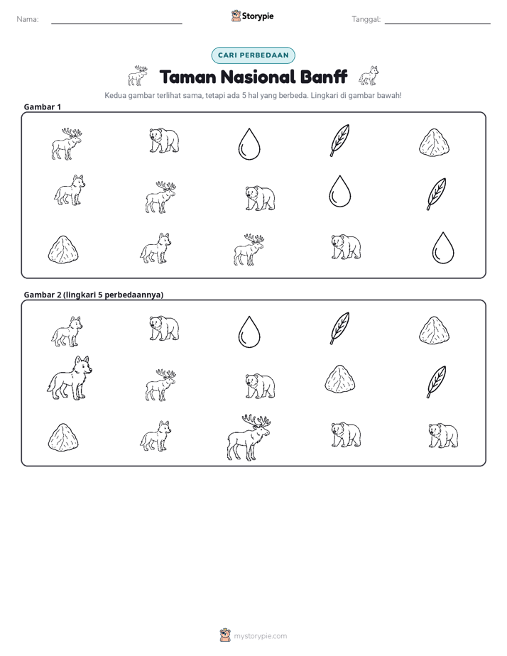Temukan Perbedaannya