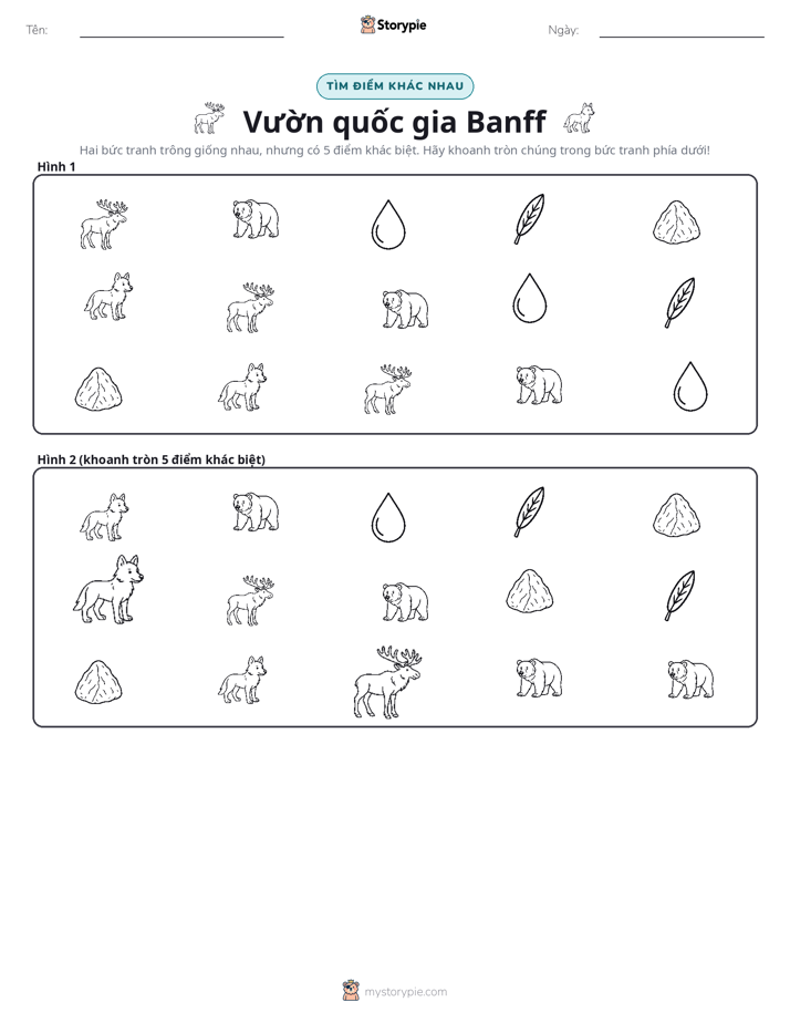 Tìm Sự Khác Biệt