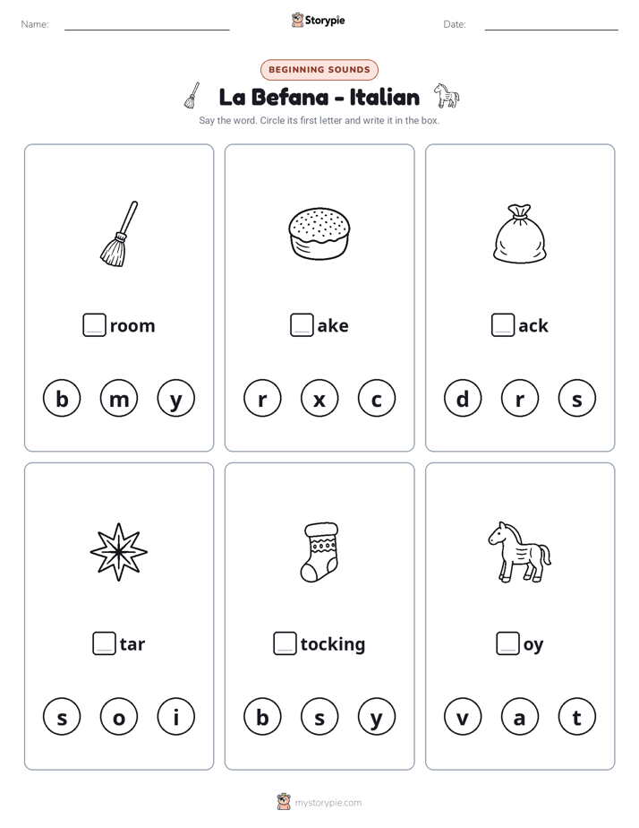 Beginning Sounds
