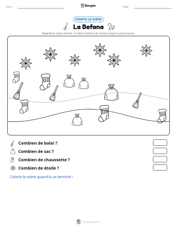 Scène de Comptage