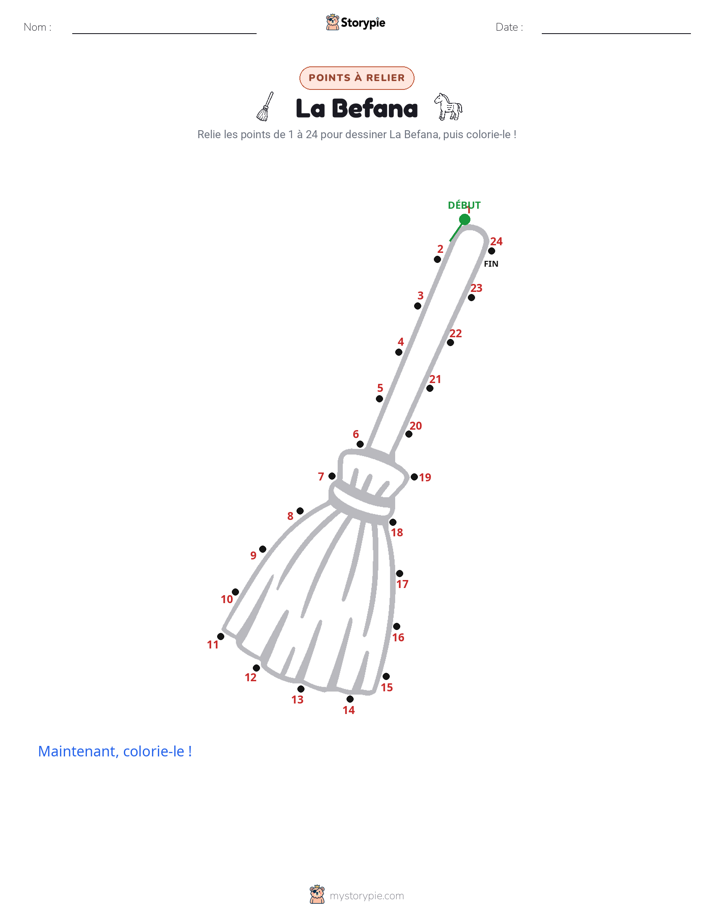 Relie les points