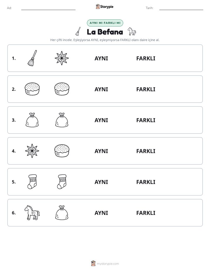 Aynı mı Farklı mı