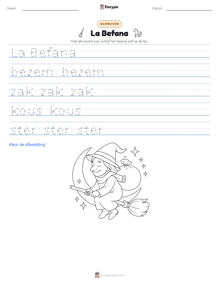 Schrijf Oefening
