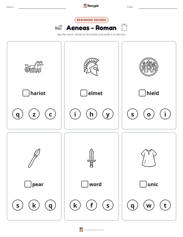 Beginning Sounds