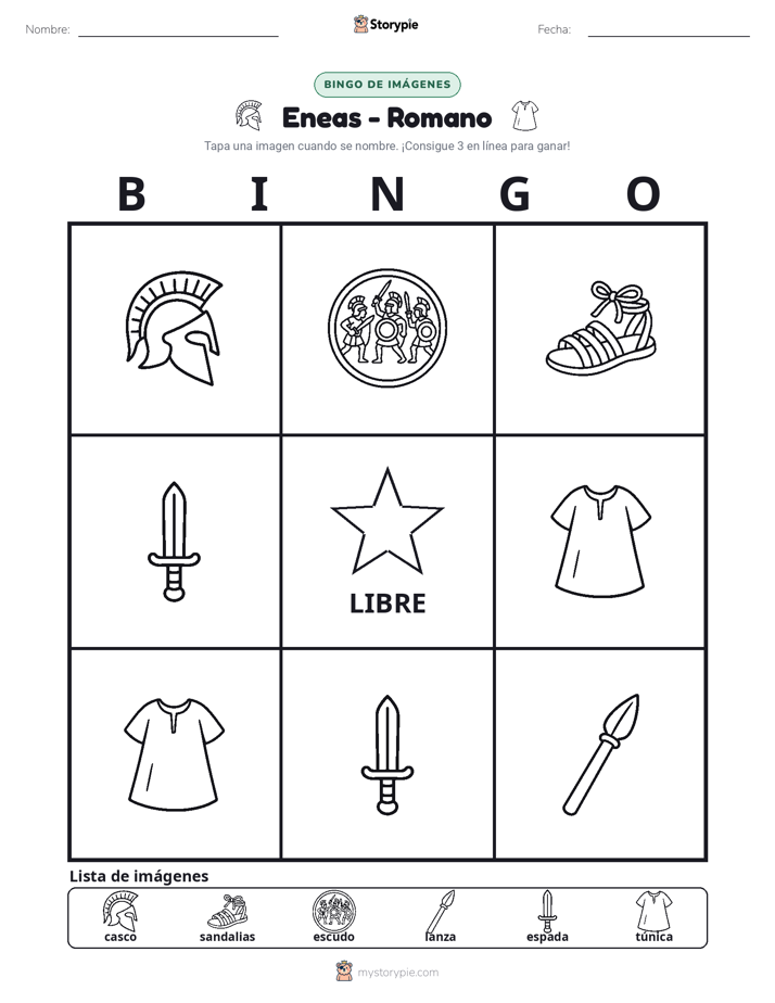 Bingo de Imágenes