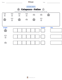 Colapesce - Italian printable worksheet preview
