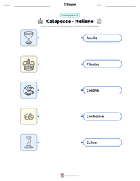 Anteprima della scheda stampabile di Colapesce - Italiano