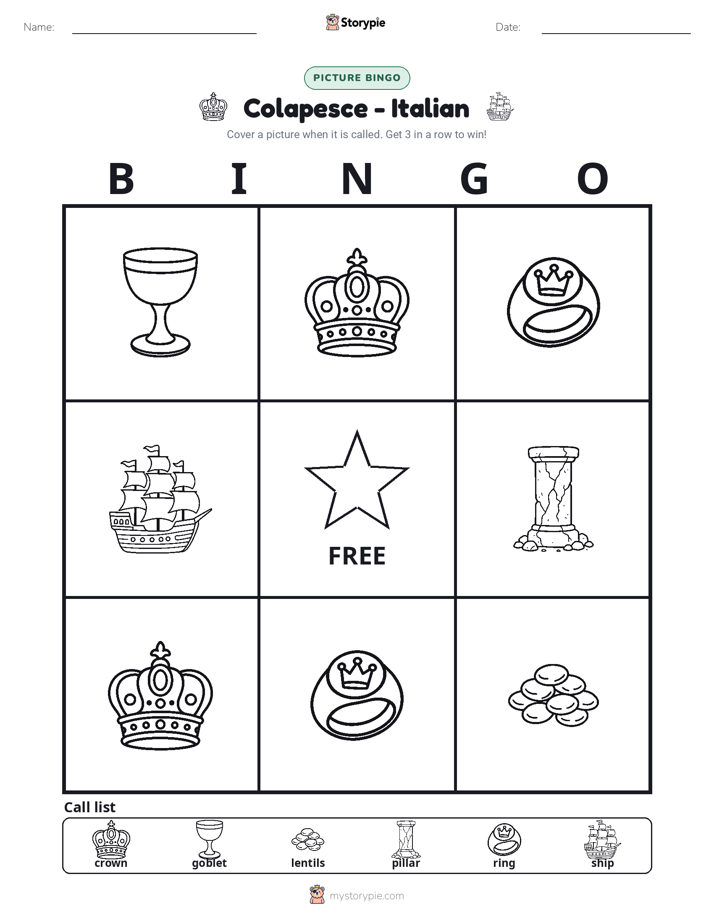 Picture Bingo