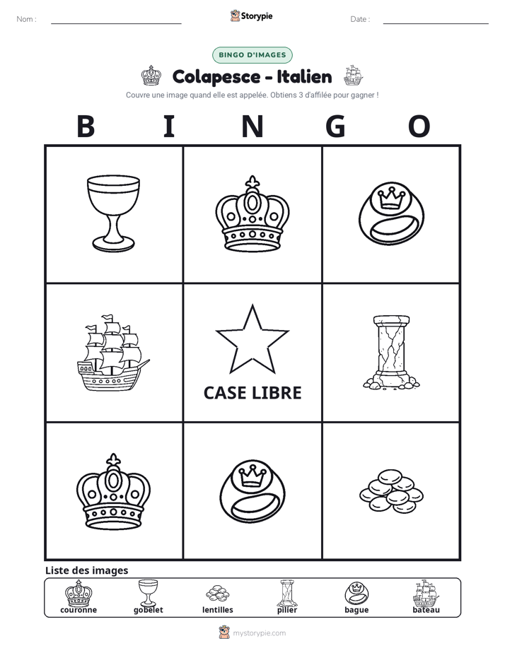 Bingo d'Images