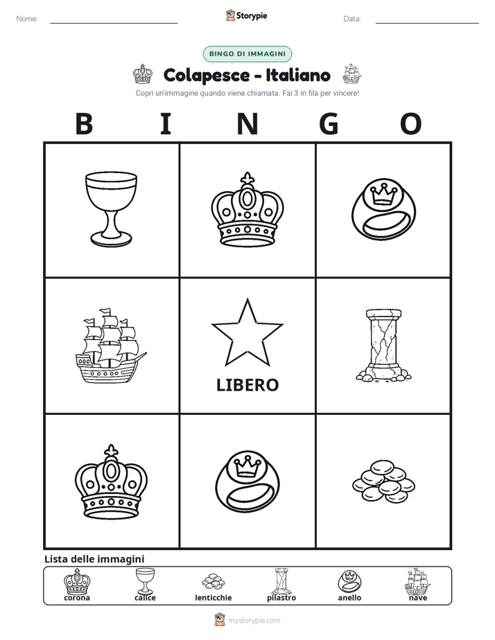 Bingo delle Immagini