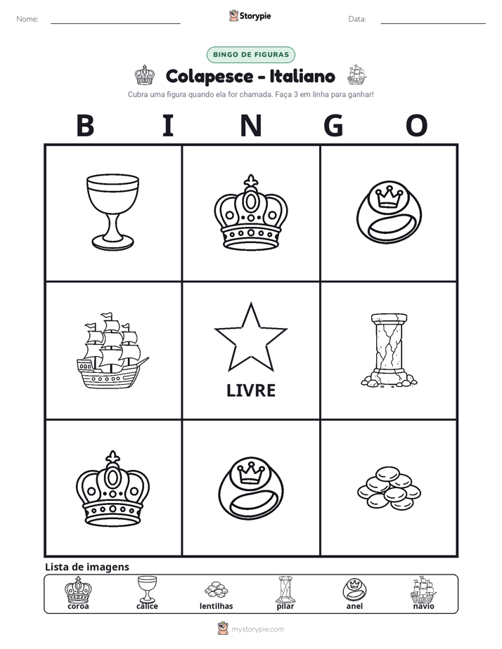 Bingo de Imagens