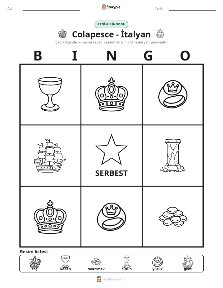 Resim Bingo