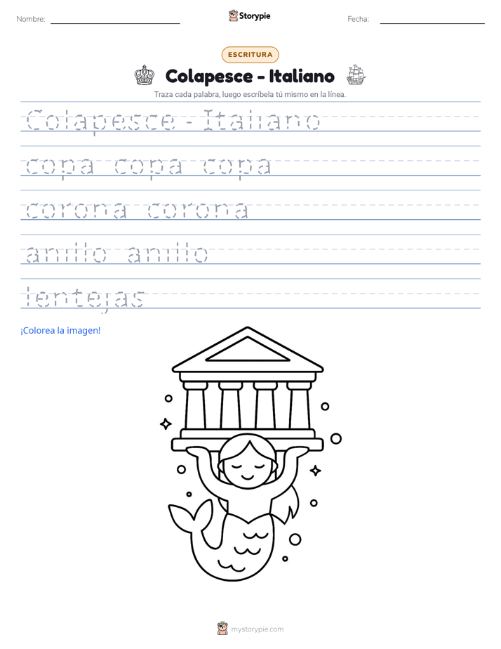 Práctica de Escritura