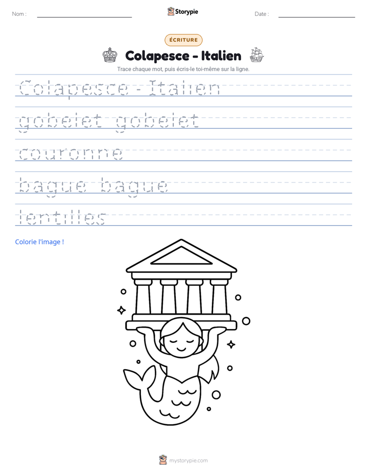 Pratique d'écriture