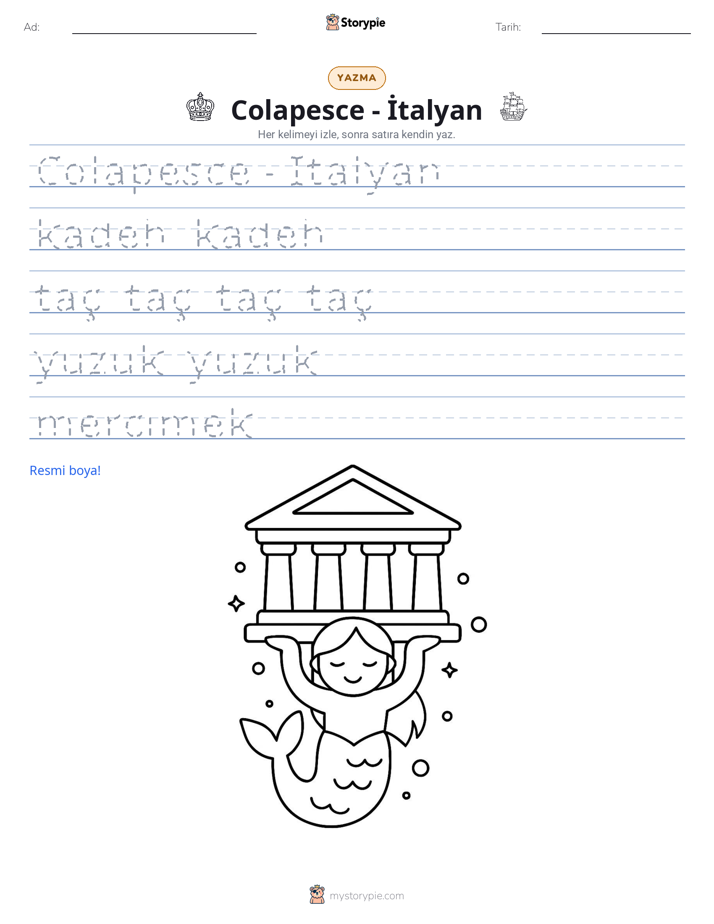 Yazma Pratiği