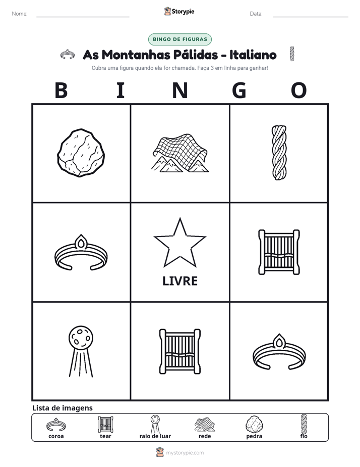 Bingo de Imagens