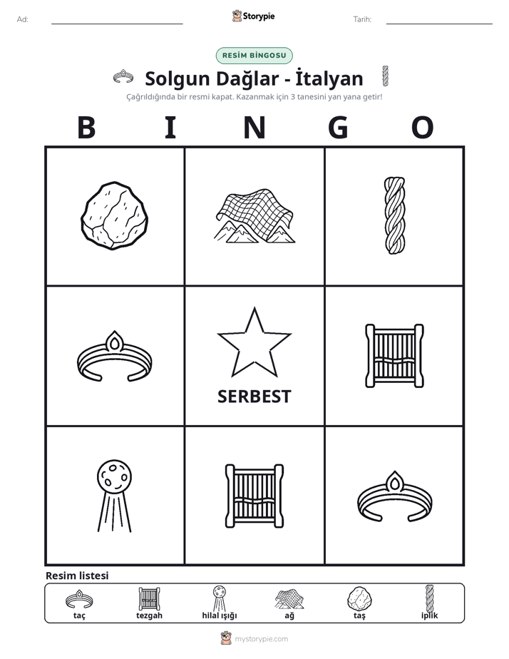 Resim Bingo