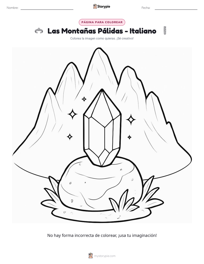 Página para Colorear