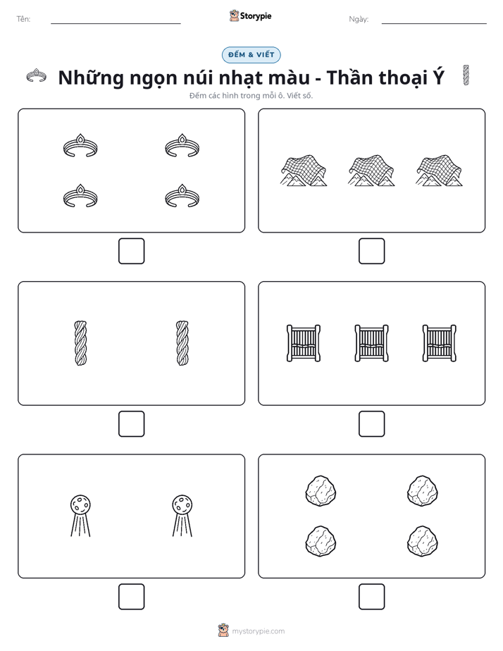 Đếm & Viết
