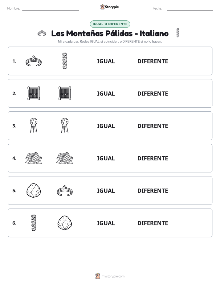 Igual o Diferente