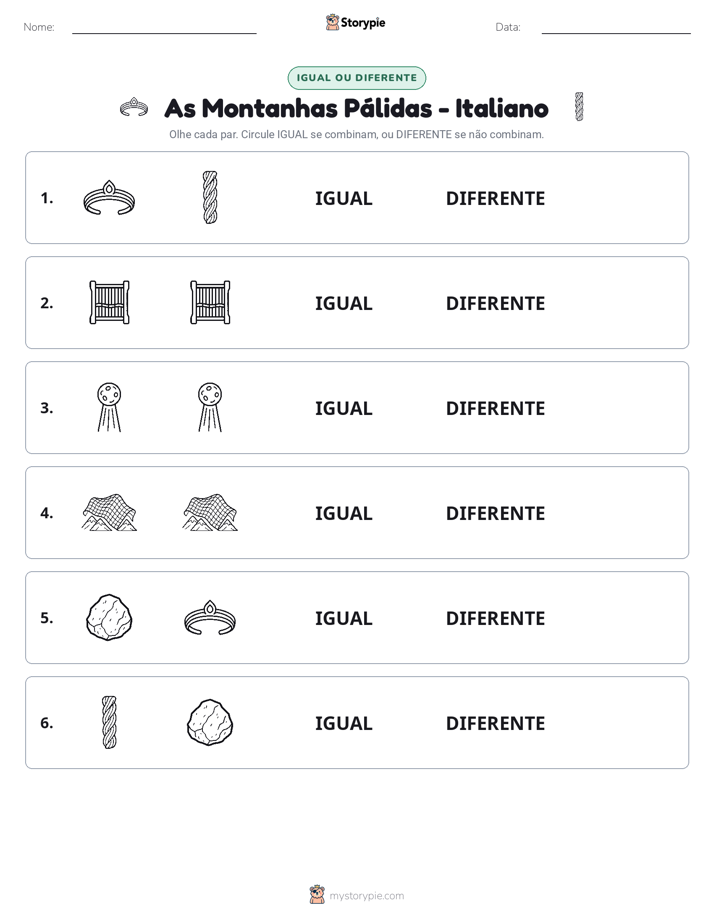 Igual ou Diferente