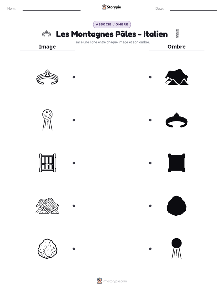 Correspondance d'Ombres