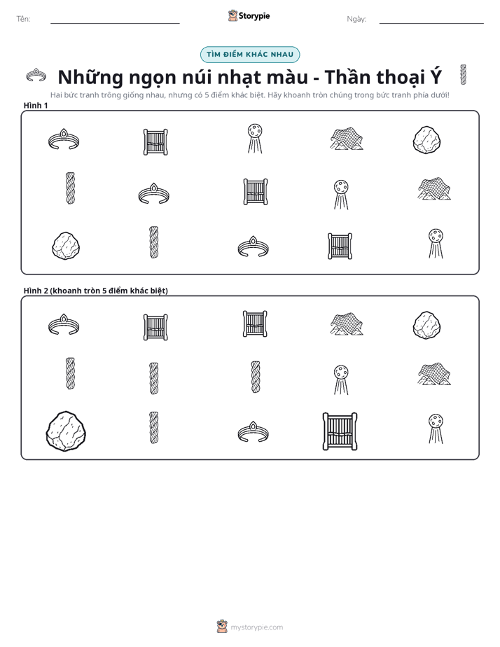 Tìm Sự Khác Biệt
