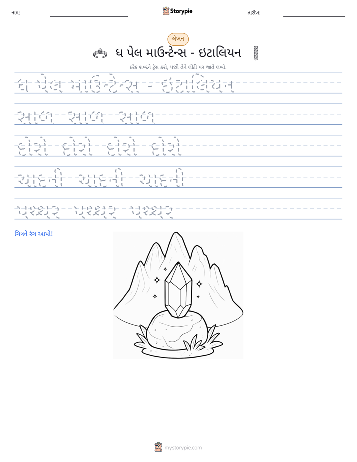 લખાણ પ્રેક્ટિસ