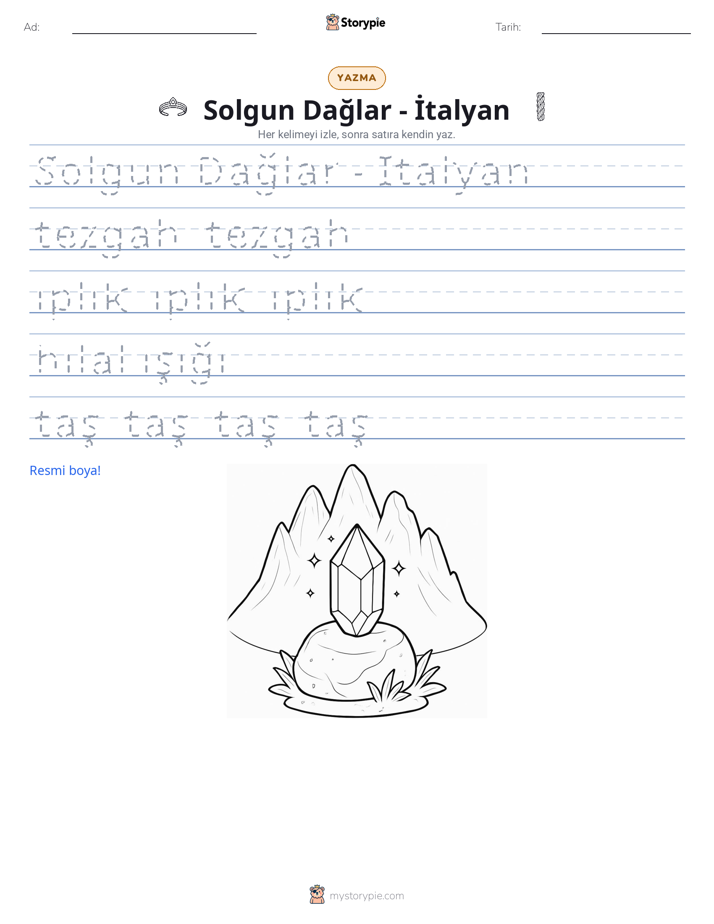 Yazma Pratiği
