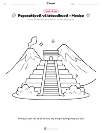 Xem trước tài liệu in sẵn Popocatépetl và Iztaccíhuatl - Mexico