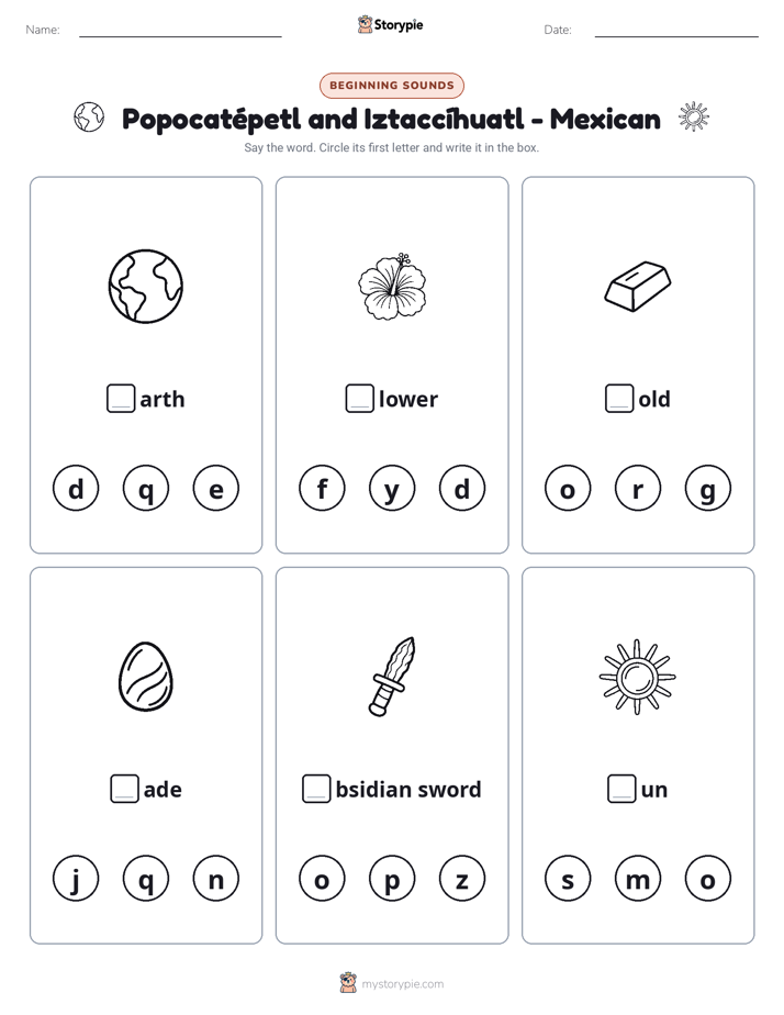 Beginning Sounds
