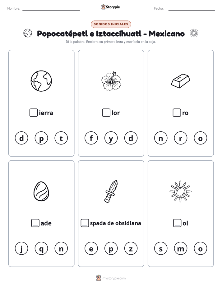 Sonidos Iniciales