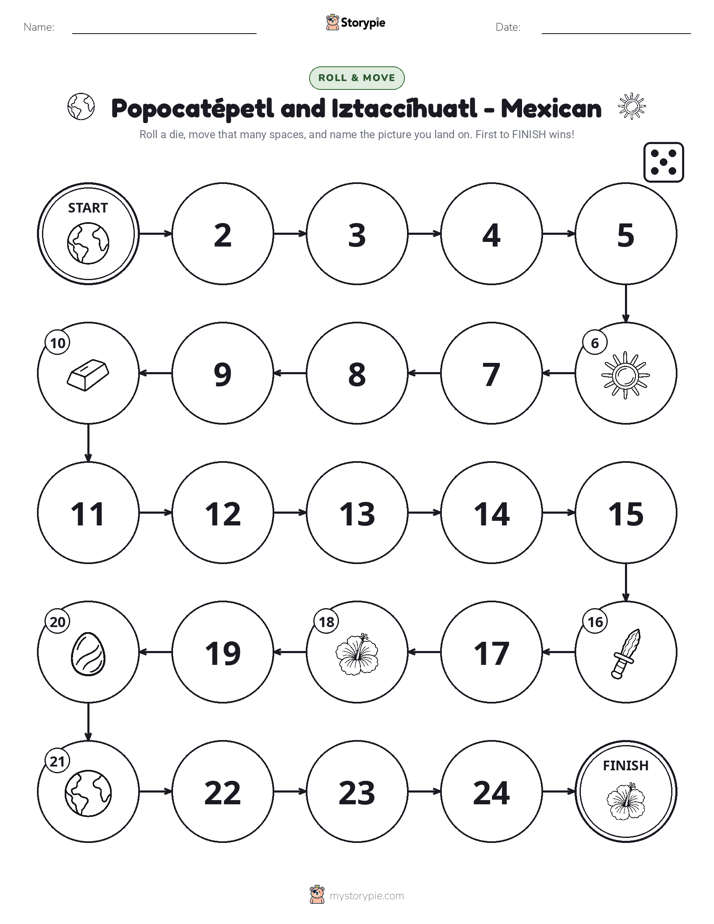 Roll & Move Game