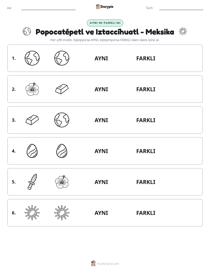 Aynı mı Farklı mı
