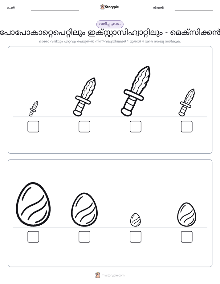 വലുപ്പം ക്രമം