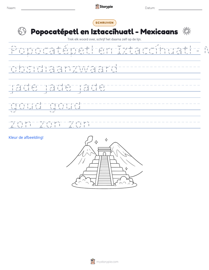 Schrijf Oefening